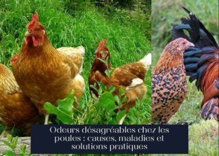 Odeurs désagréables chez les poules : causes, maladies et solutions pratiques