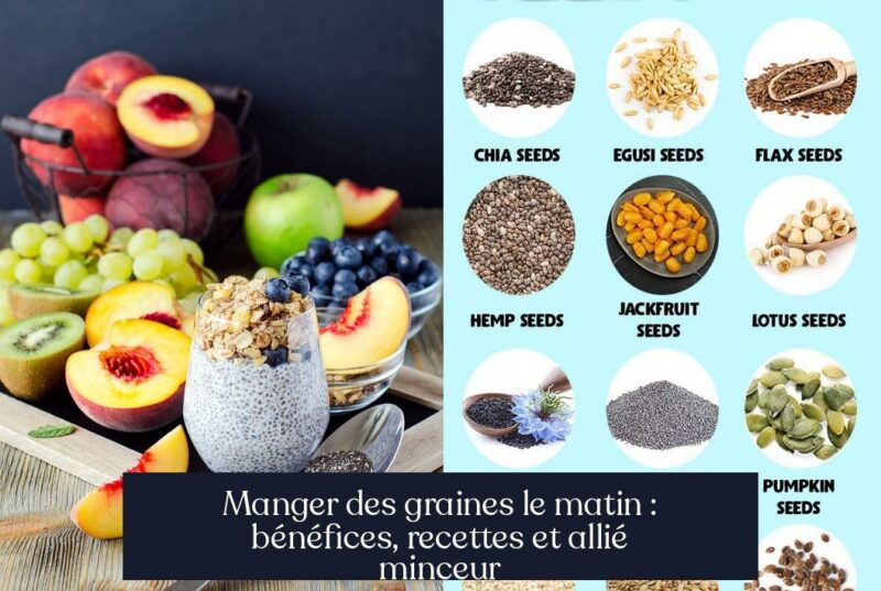 Manger des graines le matin : bénéfices, recettes et allié minceur