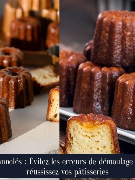 Cannelés : Évitez les erreurs de démoulage et réussissez vos pâtisseries