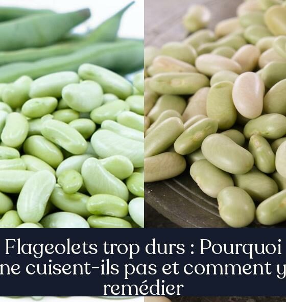 Flageolets trop durs : Pourquoi ne cuisent-ils pas et comment y remédier