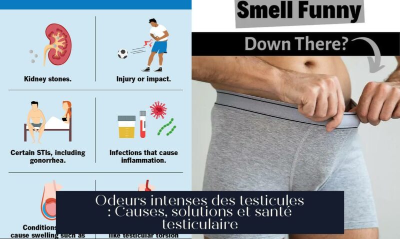 Odeurs intenses des testicules : Causes, solutions et santé testiculaire