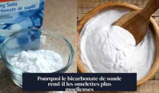 Pourquoi le bicarbonate de soude rend-il les omelettes plus moelleuses