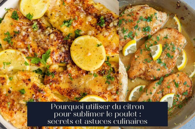 Pourquoi utiliser du citron pour sublimer le poulet : secrets et astuces culinaires