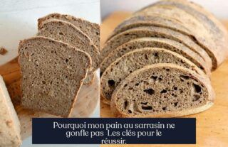 Pourquoi mon pain au sarrasin ne gonfle pas Les clés pour le réussir.