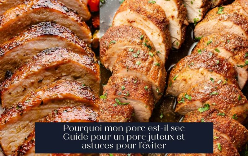 Pourquoi mon porc est-il sec Guide pour un porc juteux et astuces pour l'éviter