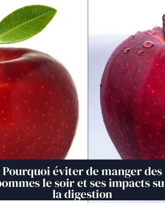 Pourquoi éviter de manger des pommes le soir et ses impacts sur la digestion