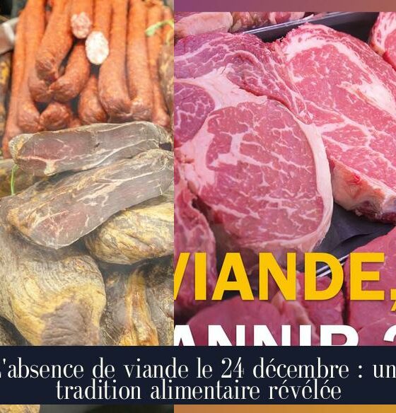 L'absence de viande le 24 décembre : une tradition alimentaire révélée