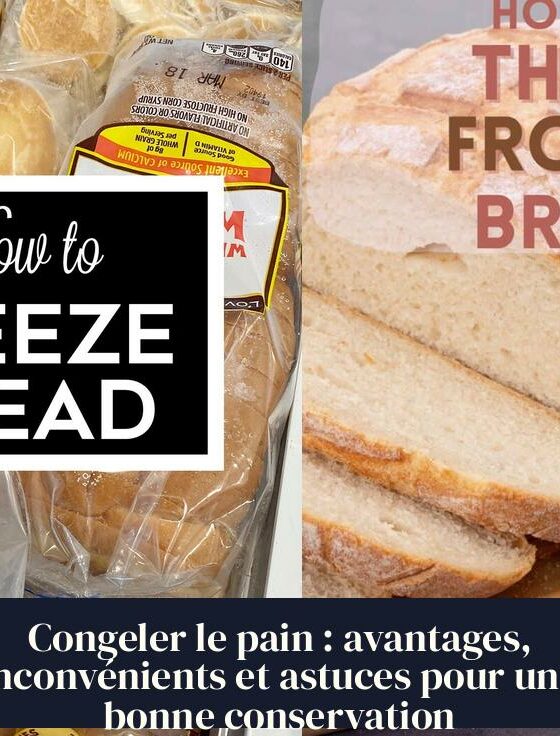 Congeler le pain : avantages, inconvénients et astuces pour une bonne conservation