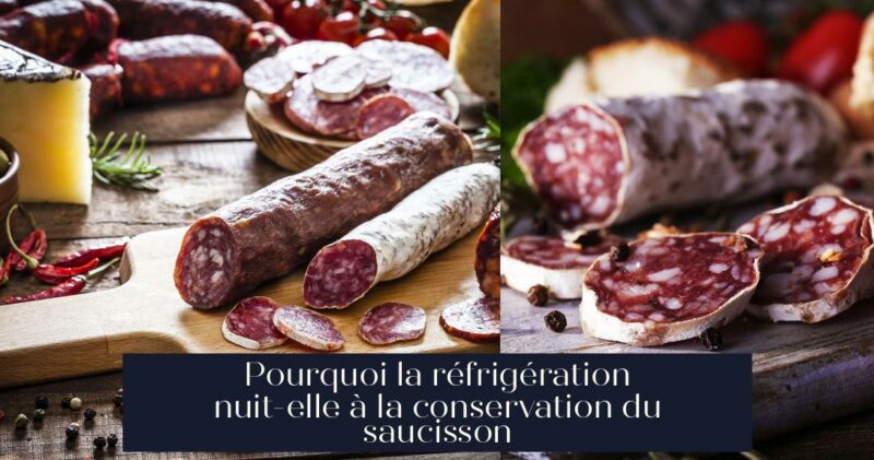 Pourquoi la réfrigération nuit-elle à la conservation du saucisson