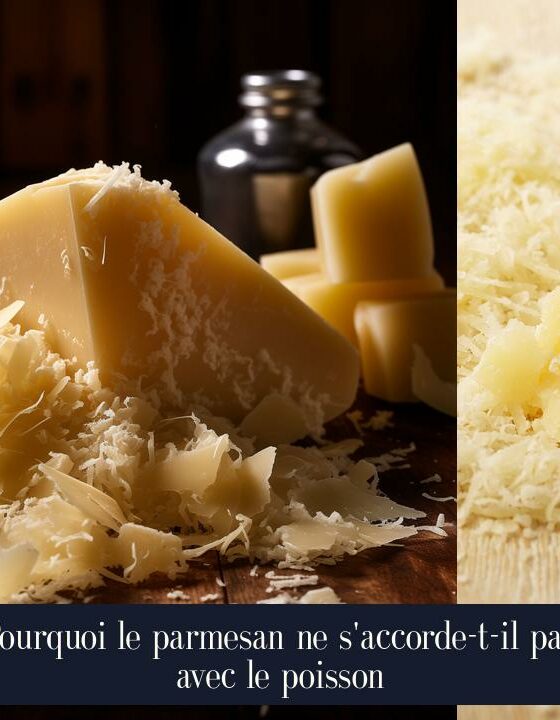 Pourquoi le parmesan ne s'accorde-t-il pas avec le poisson
