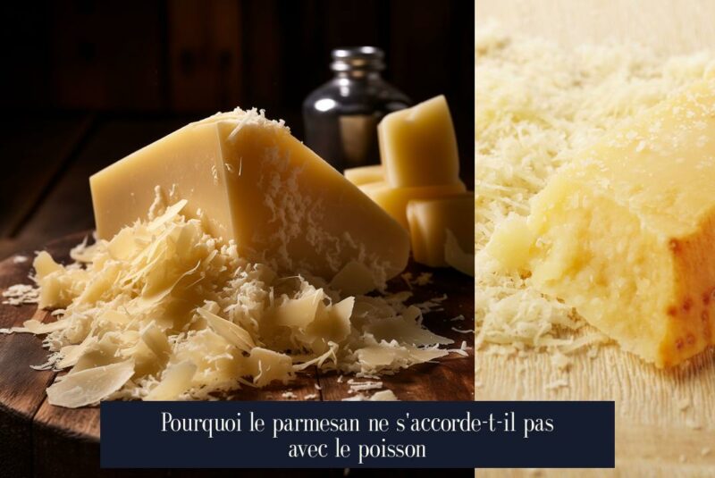 Pourquoi le parmesan ne s'accorde-t-il pas avec le poisson