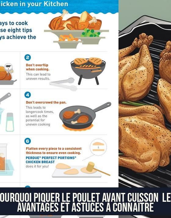 Pourquoi piquer le poulet avant cuisson Les avantages et astuces à connaître