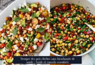 Tremper des pois chiches sans bicarbonate de soude : Guide et conseils essentiels