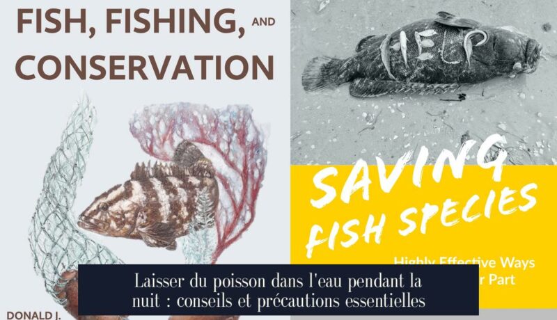 Laisser du poisson dans l'eau pendant la nuit : conseils et précautions essentielles