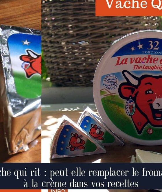 Vache qui rit : peut-elle remplacer le fromage à la crème dans vos recettes