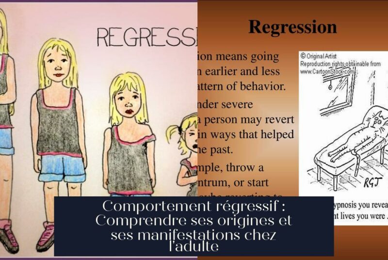 Comportement régressif : Comprendre ses origines et ses manifestations chez l'adulte