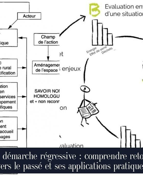 La démarche régressive : comprendre retour vers le passé et ses applications pratiques