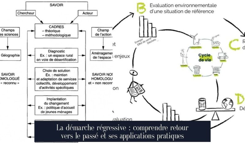 La démarche régressive : comprendre retour vers le passé et ses applications pratiques