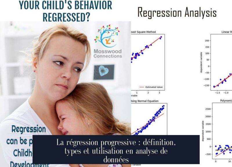 La régression progressive : définition, types et utilisation en analyse de données