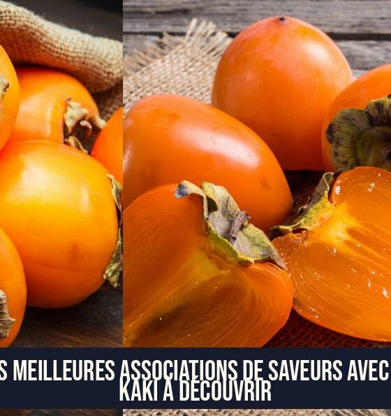 Les meilleures associations de saveurs avec le kaki à découvrir