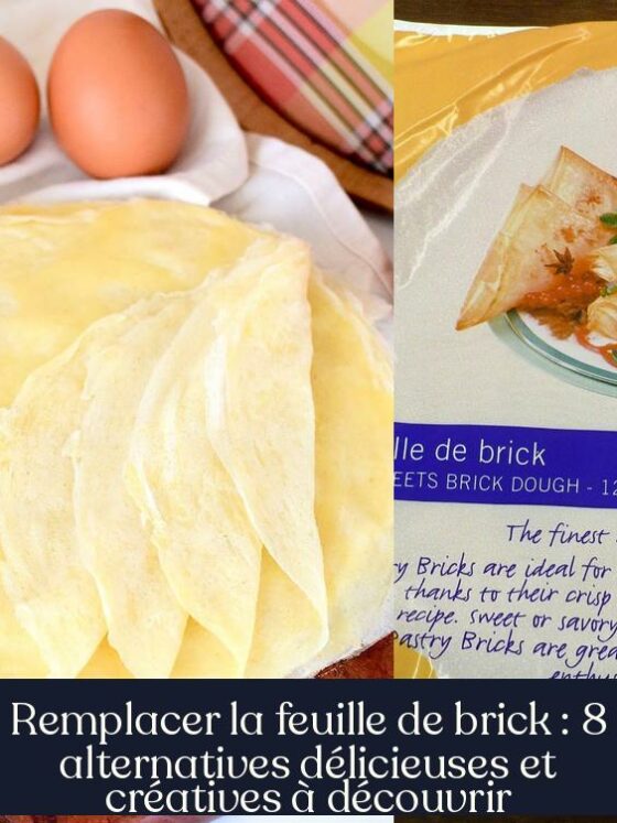 Remplacer la feuille de brick : 8 alternatives délicieuses et créatives à découvrir
