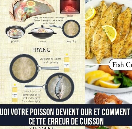 Pourquoi votre poisson devient dur et comment éviter cette erreur de cuisson