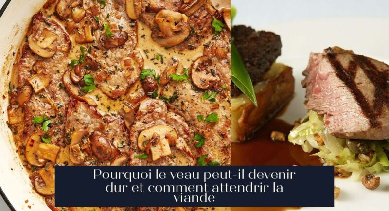 Pourquoi le veau peut-il devenir dur et comment attendrir la viande