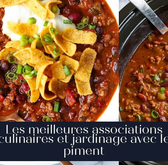 Les meilleures associations culinaires et jardinage avec le piment