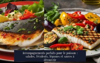 Accompagnements parfaits pour le poisson : salades, féculents, légumes et sauces à découvrir