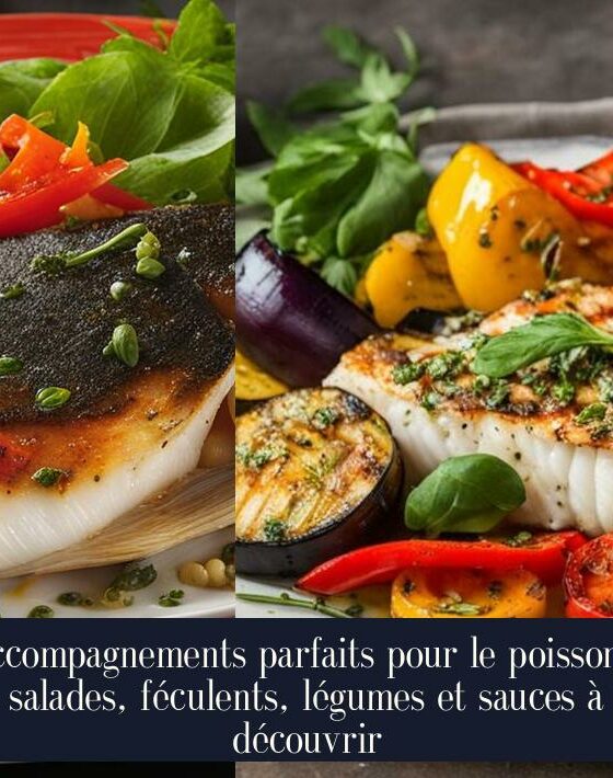 Accompagnements parfaits pour le poisson : salades, féculents, légumes et sauces à découvrir