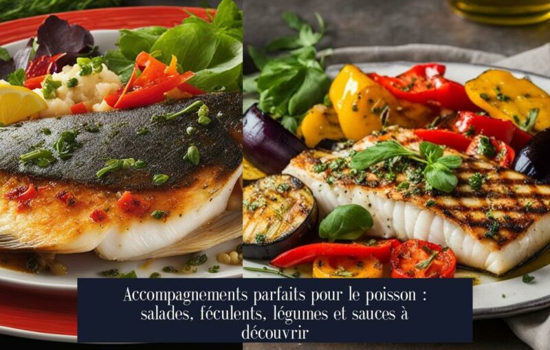 Accompagnements parfaits pour le poisson : salades, féculents, légumes et sauces à découvrir