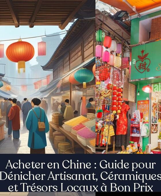 Acheter en Chine : Guide pour Dénicher Artisanat, Céramiques et Trésors Locaux à Bon Prix