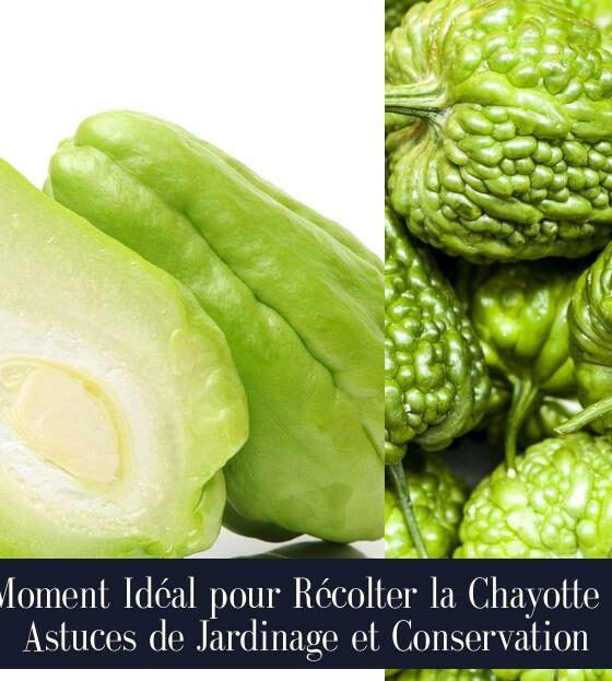 Moment Idéal pour Récolter la Chayotte : Astuces de Jardinage et Conservation