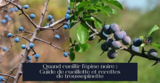 Quand cueillir l'épine noire : Guide de cueillette et recettes de troussepinette