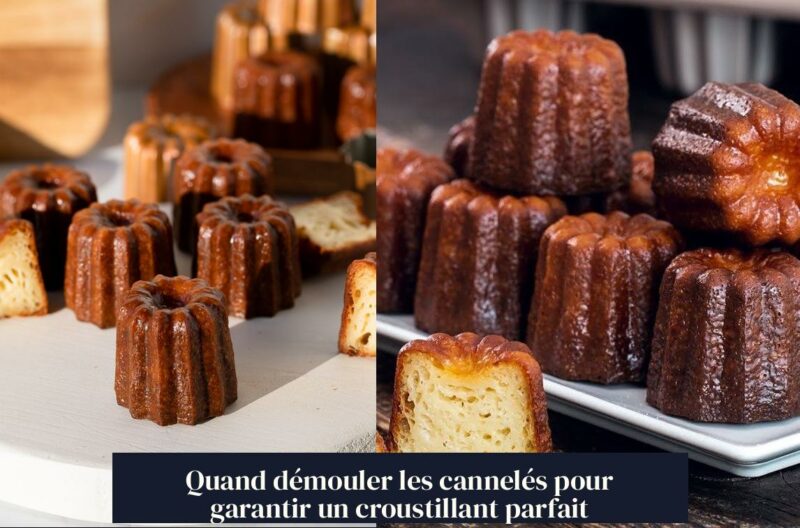 Quand démouler les cannelés pour garantir un croustillant parfait