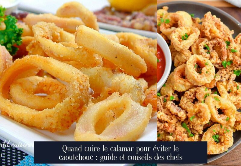 Quand cuire le calamar pour éviter le caoutchouc : guide et conseils des chefs