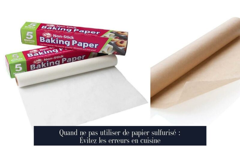 Quand ne pas utiliser de papier sulfurisé : Évitez les erreurs en cuisine