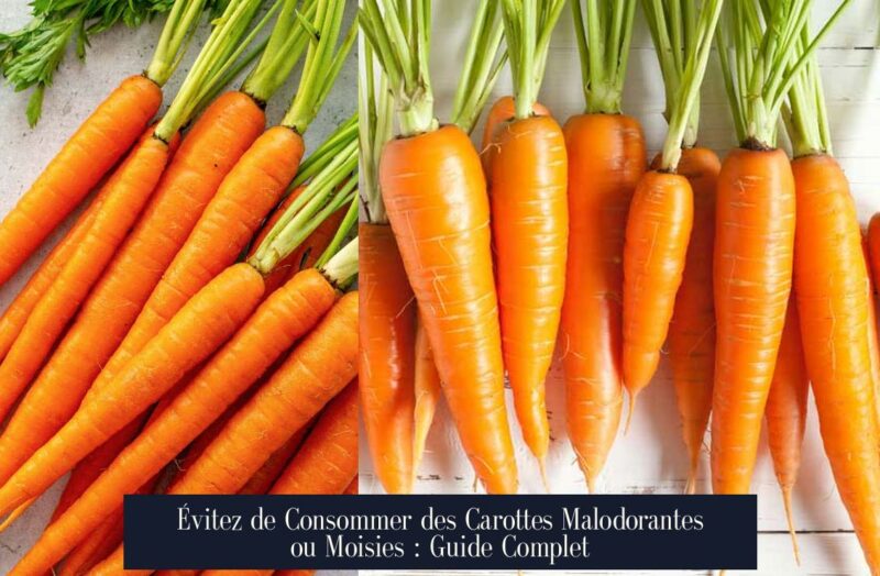 Évitez de Consommer des Carottes Malodorantes ou Moisies : Guide Complet