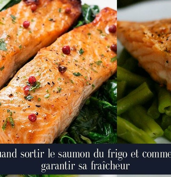 Quand sortir le saumon du frigo et comment garantir sa fraîcheur