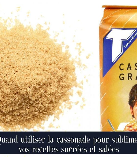 Quand utiliser la cassonade pour sublimer vos recettes sucrées et salées