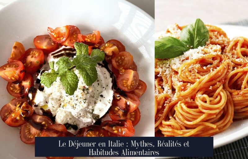Le Déjeuner en Italie : Mythes, Réalités et Habitudes Alimentaires
