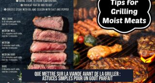 Que mettre sur la viande avant de la griller : astuces simples pour un goût parfait