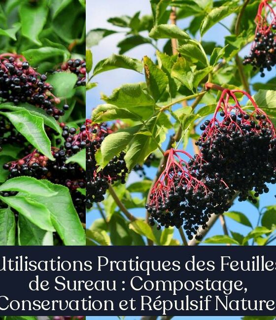 Utilisations Pratiques des Feuilles de Sureau : Compostage, Conservation et Répulsif Naturel