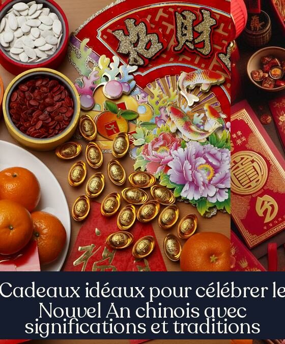 Cadeaux idéaux pour célébrer le Nouvel An chinois avec significations et traditions