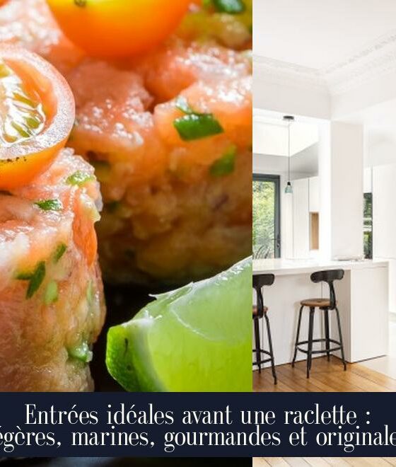 Entrées idéales avant une raclette : légères, marines, gourmandes et originales