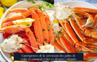 Conséquences de la surcuisson des pattes de crabe et comment éviter ce désastre culinaire