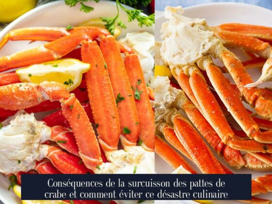 Conséquences de la surcuisson des pattes de crabe et comment éviter ce désastre culinaire