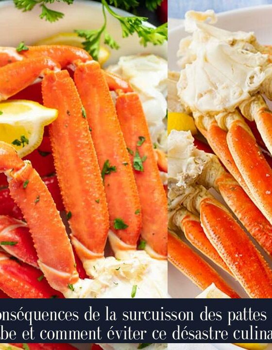 Conséquences de la surcuisson des pattes de crabe et comment éviter ce désastre culinaire