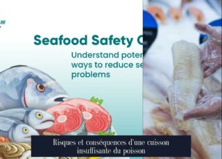 Risques et conséquences d'une cuisson insuffisante du poisson