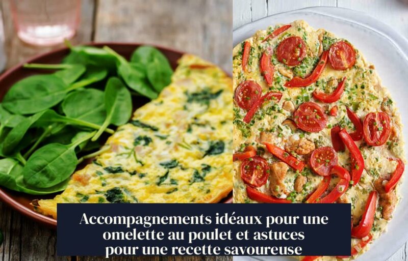 Accompagnements idéaux pour une omelette au poulet et astuces pour une recette savoureuse
